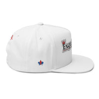Classic Exquisite 24 Embroidered Flat Bill Cap