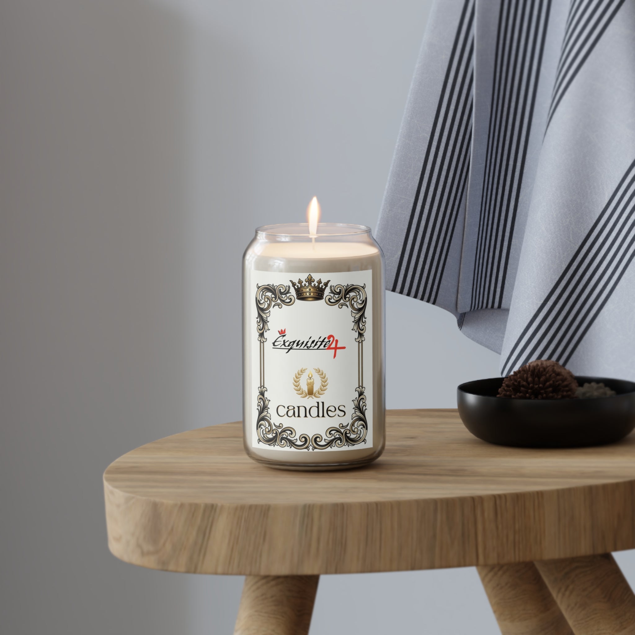 Exquisite 24 Scented Soy Candle 13.75oz