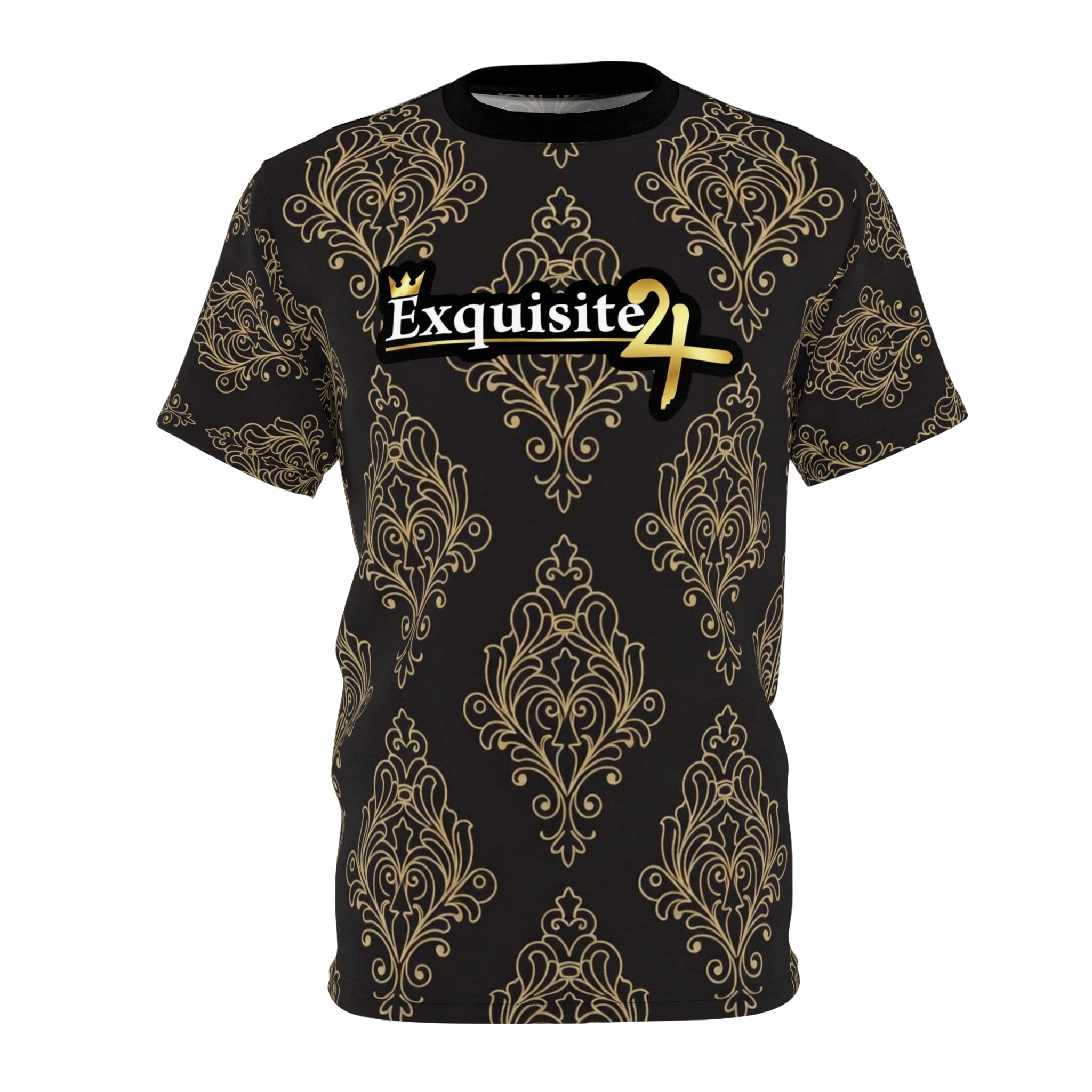 Exquisite 24 Gold Damask Tee