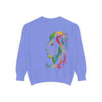 Rasta Lion Outline Sweatshirt