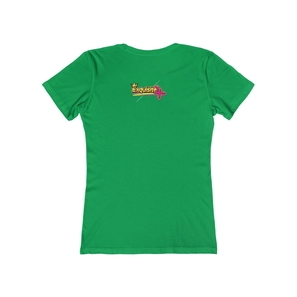 Retro Flamingo Triangle Graphic Tee — Boyfriend Tee for Women