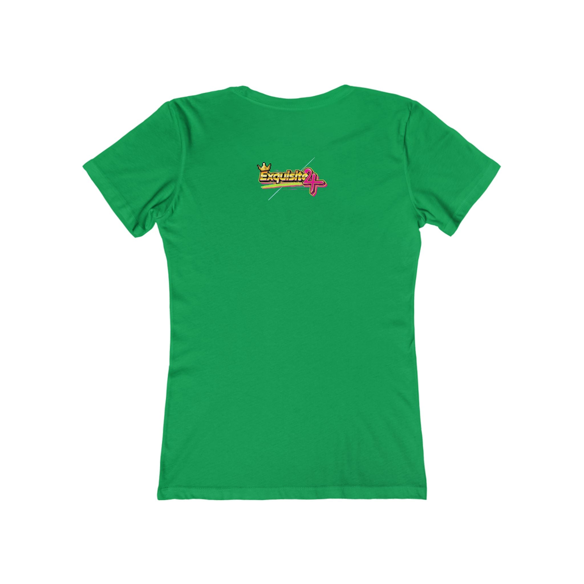 Retro Flamingo Triangle Graphic Tee — Boyfriend Tee for Women