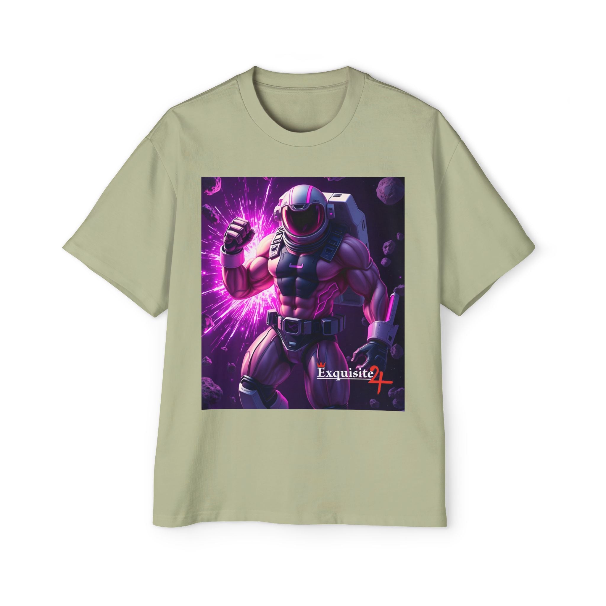 Astro Warrior Graphic Tee — Purple Space Ninja Gaming T-Shirt