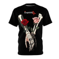 Skeleton Hand Rose T-Shirt — Exquisite 24 Gothic Floral Tee