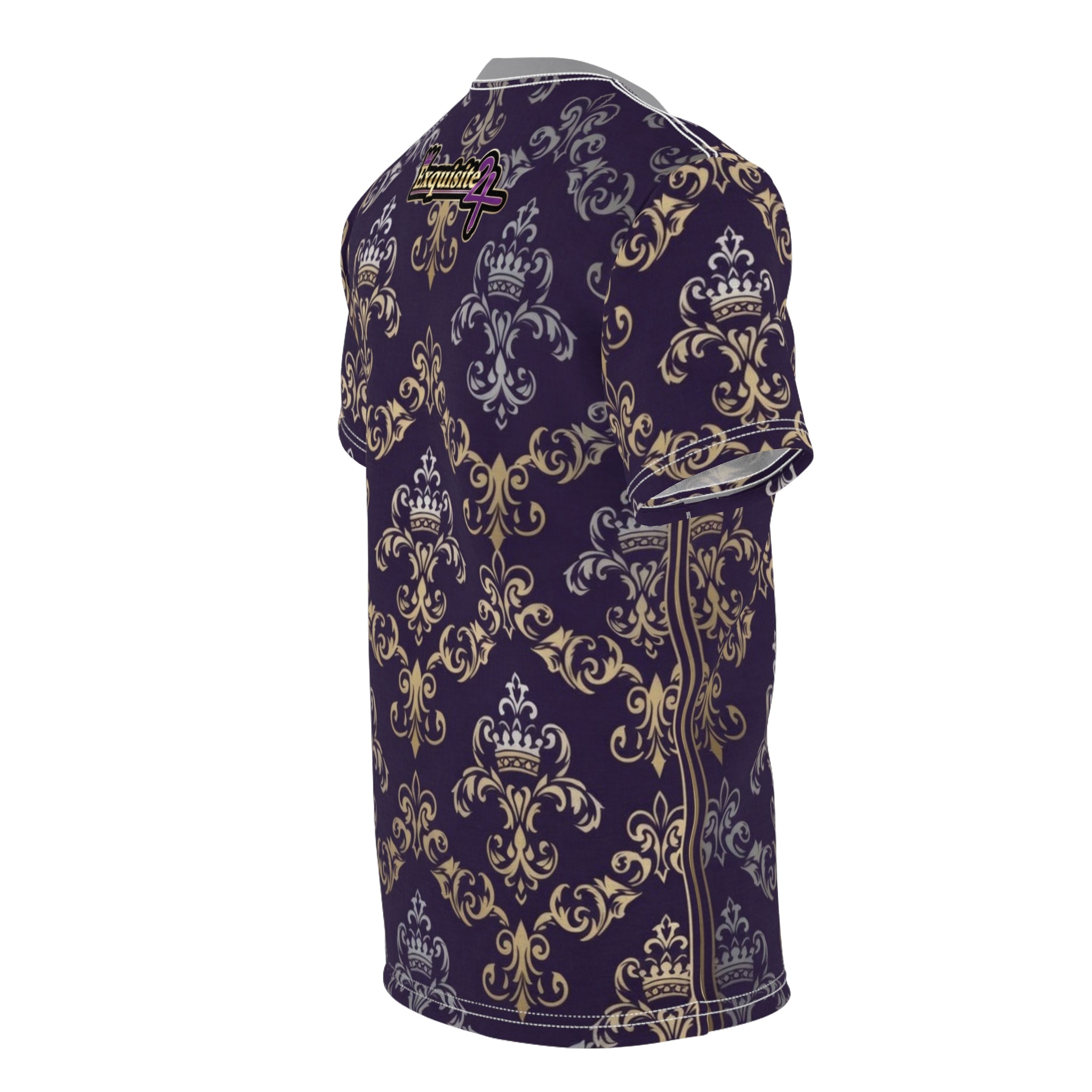 Baroque 'Exquisite 24 Vibes Only' All-Over Print Tee