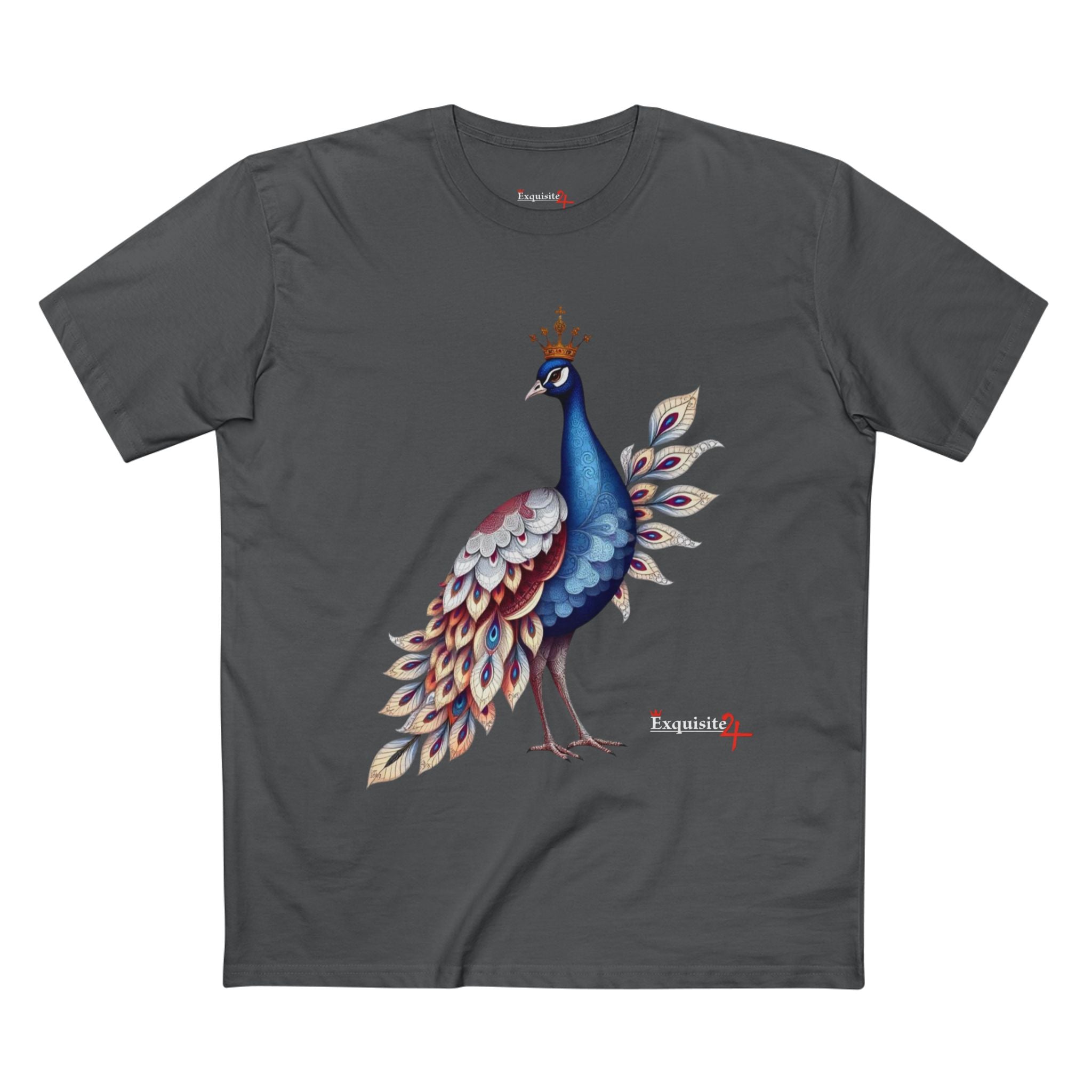 Watercolor Peacock Graphic Tee