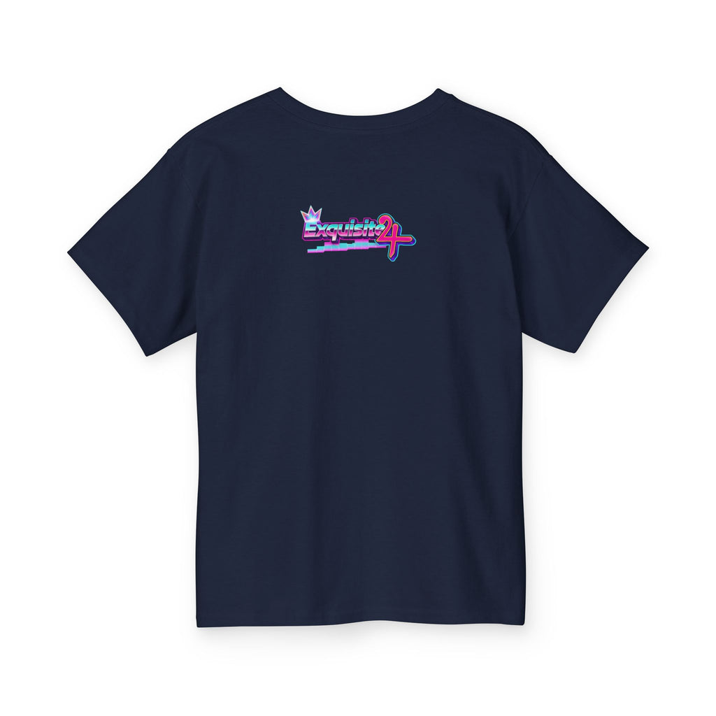 Kids Retro Sports Car Tee – "Let’s Ride" Vintage Sunset Graphic