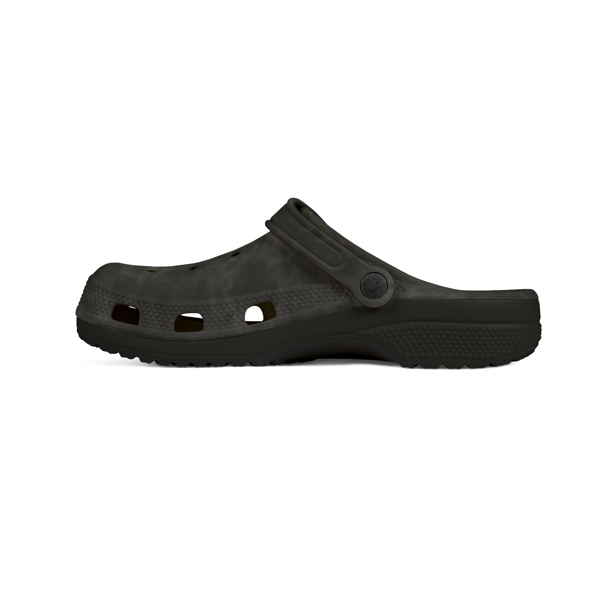 Black Marbled EVA Foam Clogs