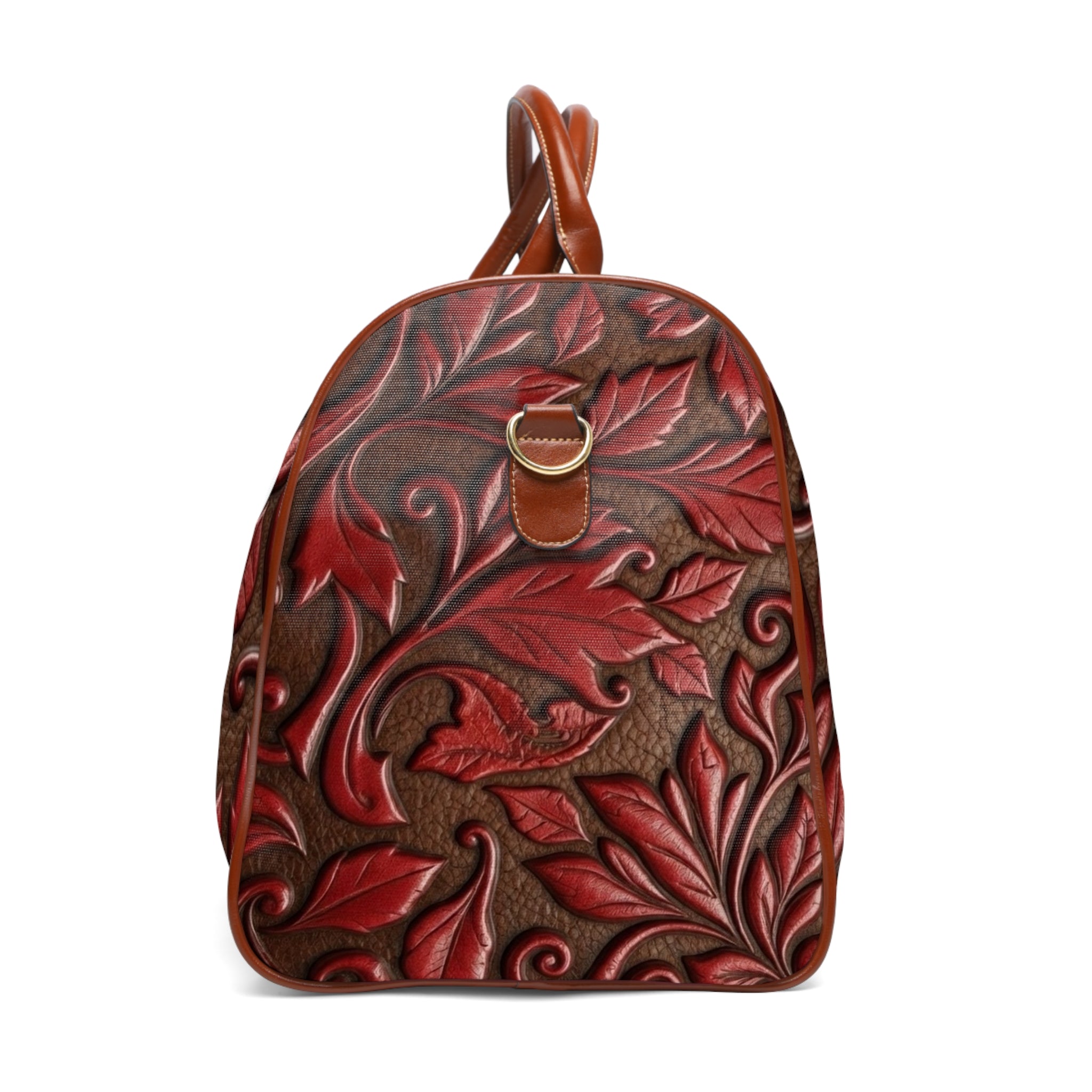 Exquisite 24 Red Leaf Waterproof Travel Bag