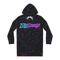 'Big Dreams' Cyber Punk Character Hoodie Dress