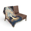 Tree of Life Woven Blanket