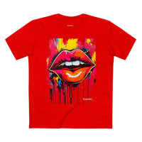 Graffiti Lip Graphic Tee