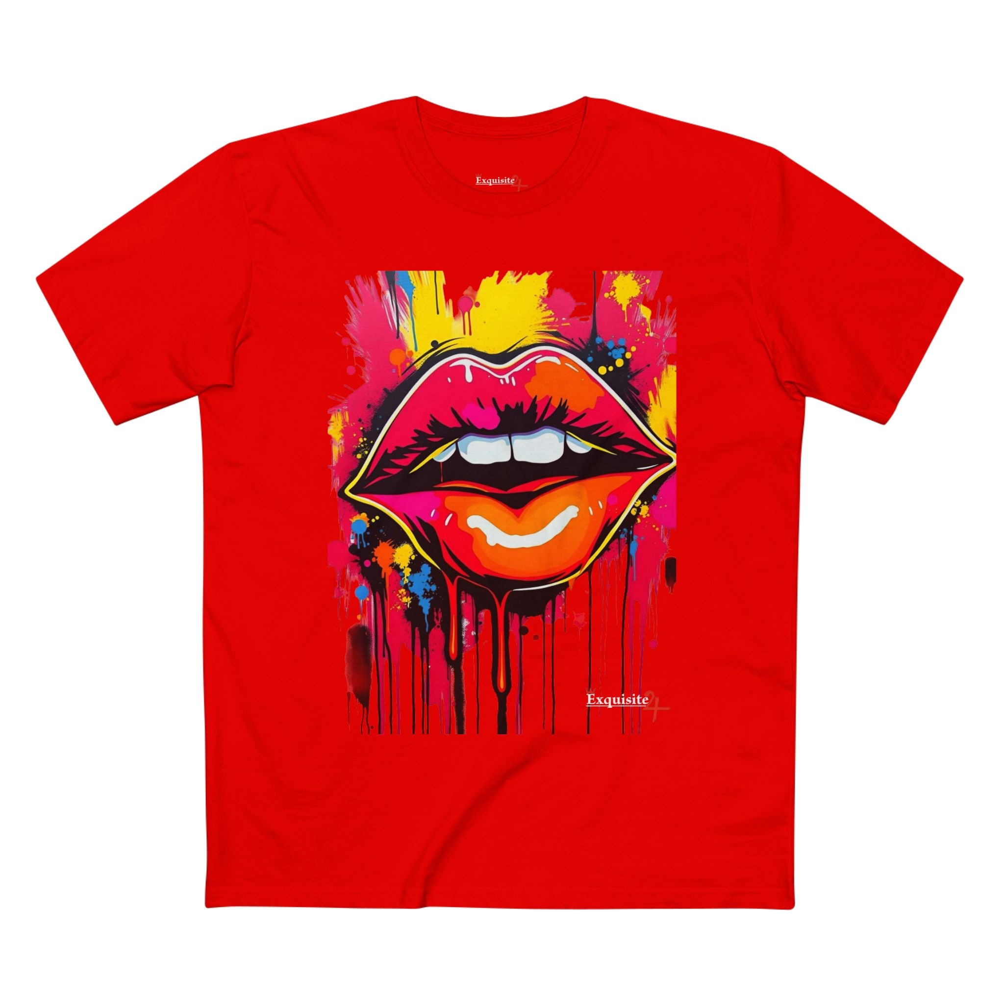 Graffiti Lip Graphic Tee