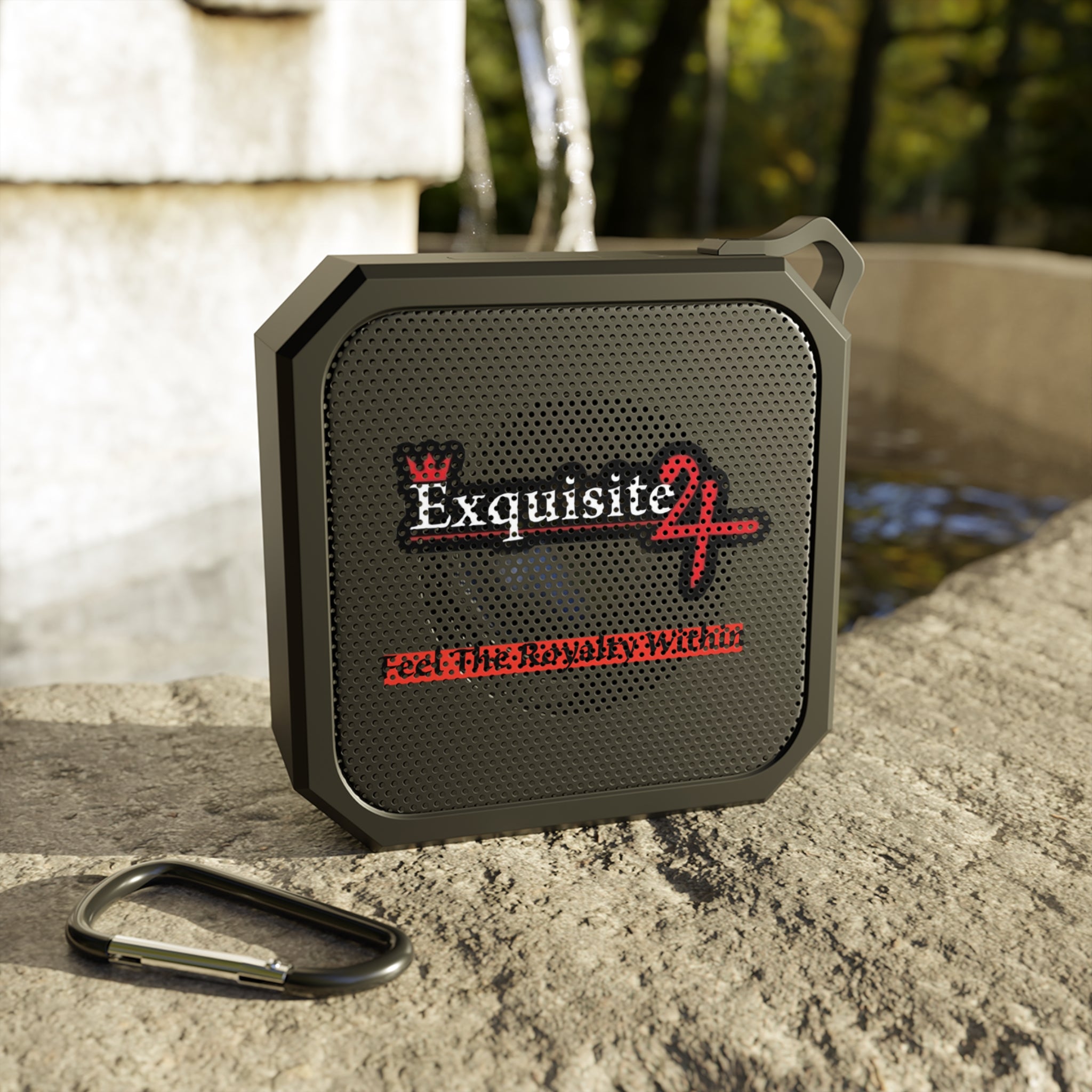 Portable Bluetooth Speaker — Exquisite 24 Outdoor Waterproof Speaker with Carabiner