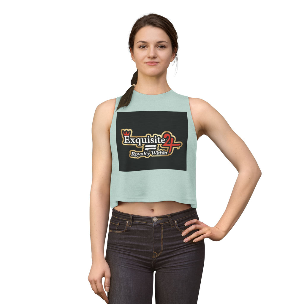Exquisite 24 'Royalty Within' Women's Crop Top