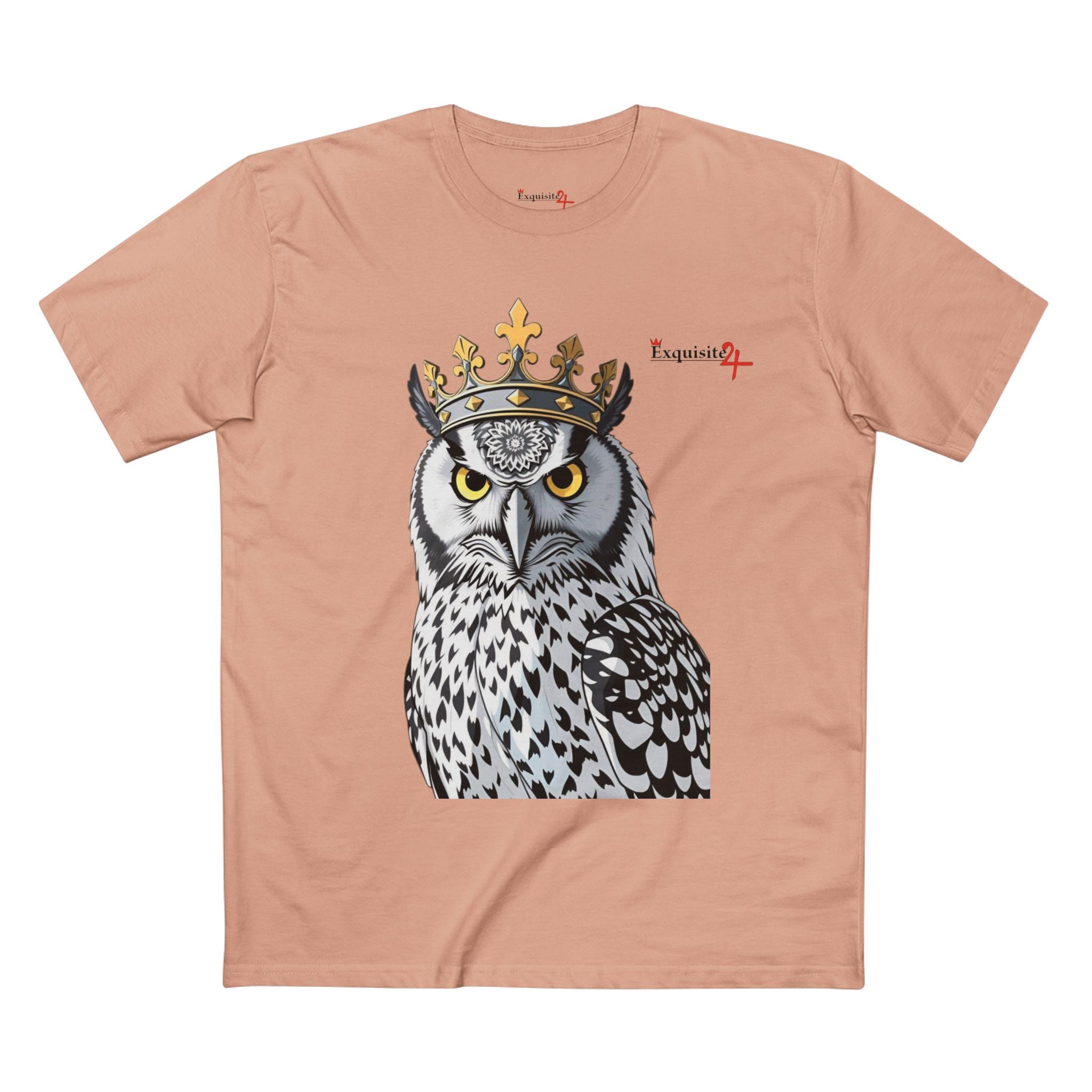 White Crowned Owl Graphic Tee