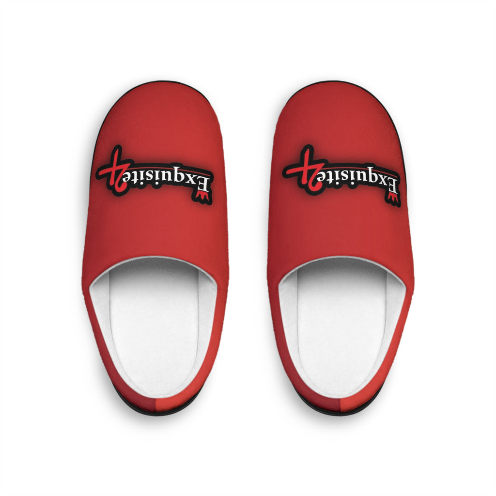 Exquisite 24 Red Men’s Indoor Slippers — Cozy Home Slip-Ons