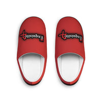 Exquisite 24 Red Men’s Indoor Slippers — Cozy Home Slip-Ons