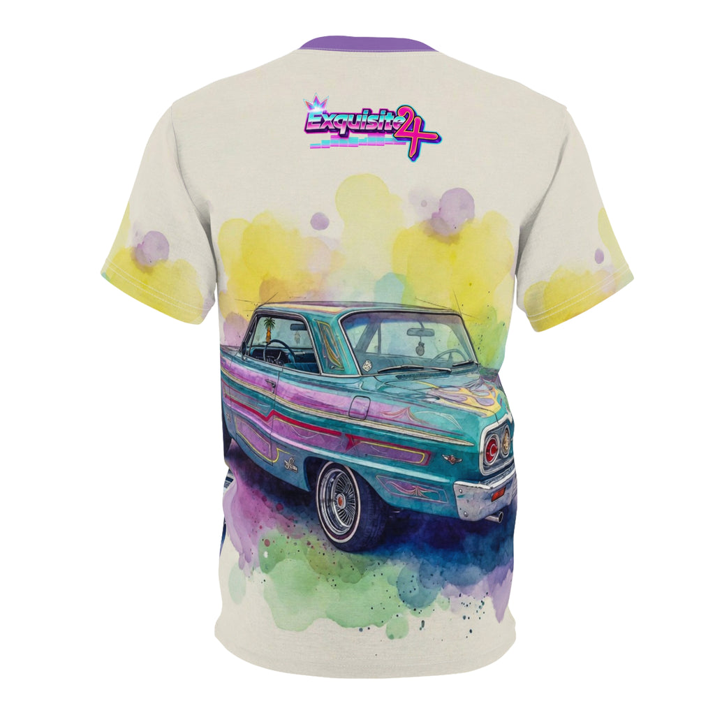 Vintage Lowrider Tee — Exquisite 24 Classic Car Graphic Shirt