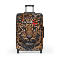 Leopard Face Suitcase