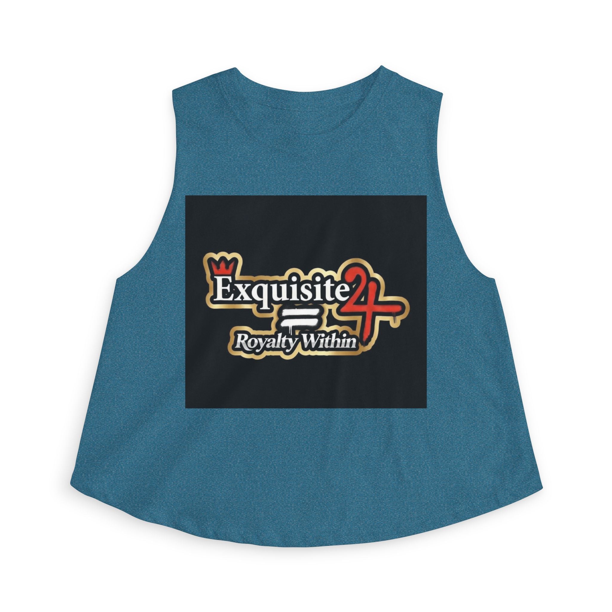 Exquisite 24 'Royalty Within' Women's Crop Top