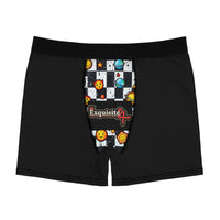 Exquisite 24 Emoji Checkerboard Boxer Briefs
