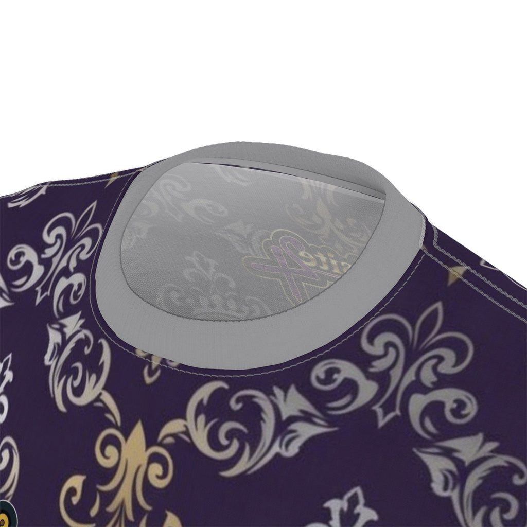 Baroque 'Exquisite 24 Vibes Only' All-Over Print Tee