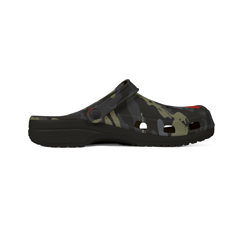 Camo Splash EVA Foam Clogs