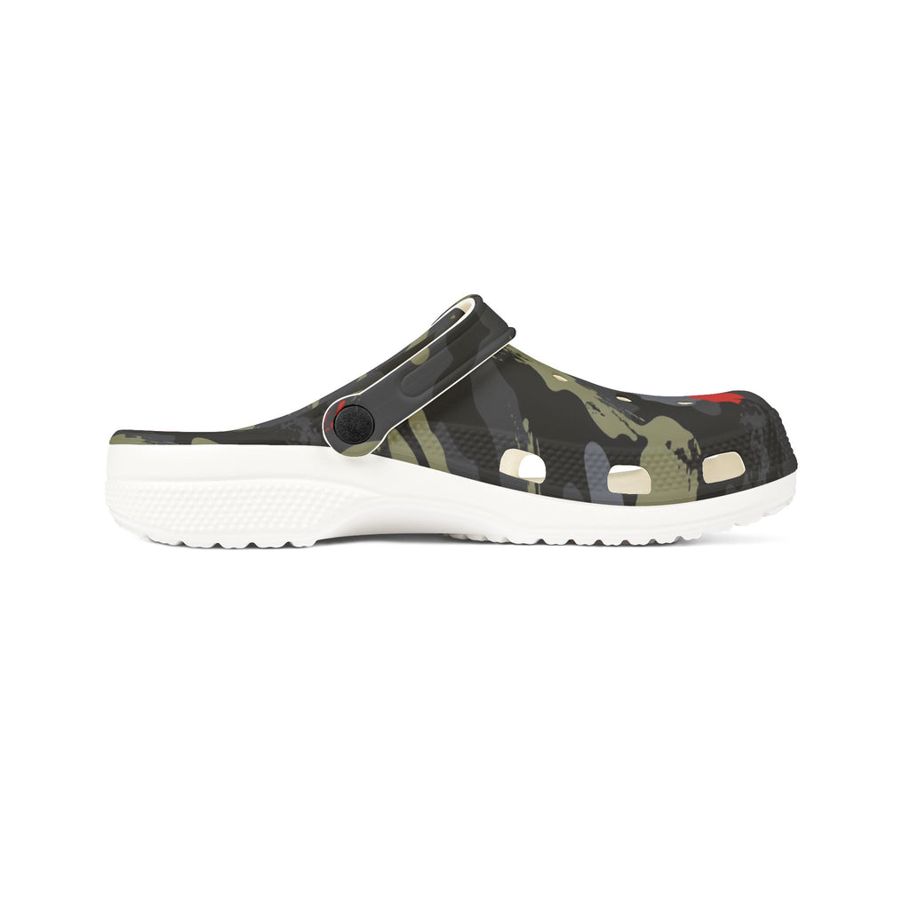 Camo Splash EVA Foam Clogs