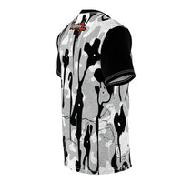 Exquisite 24 Black & White Camo Drip Tee