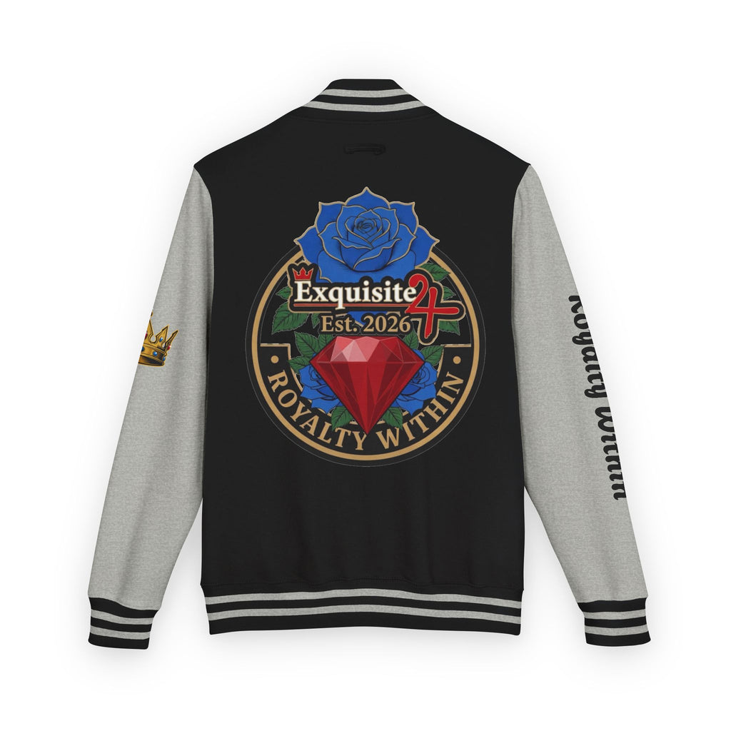 Exquisite 24 Royalty Within Emblem Varsity Jacket