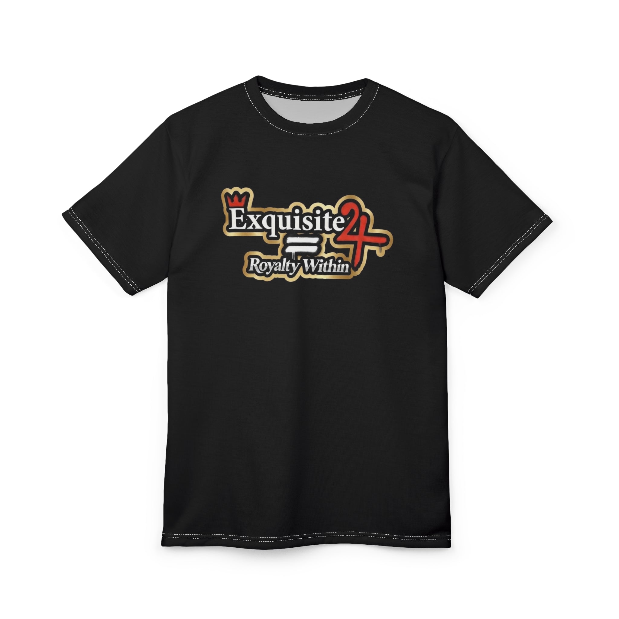 'Exquisite 24=Royalty Within' Logo Tee