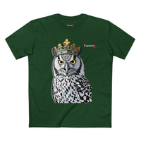 White Crowned Owl Graphic Tee