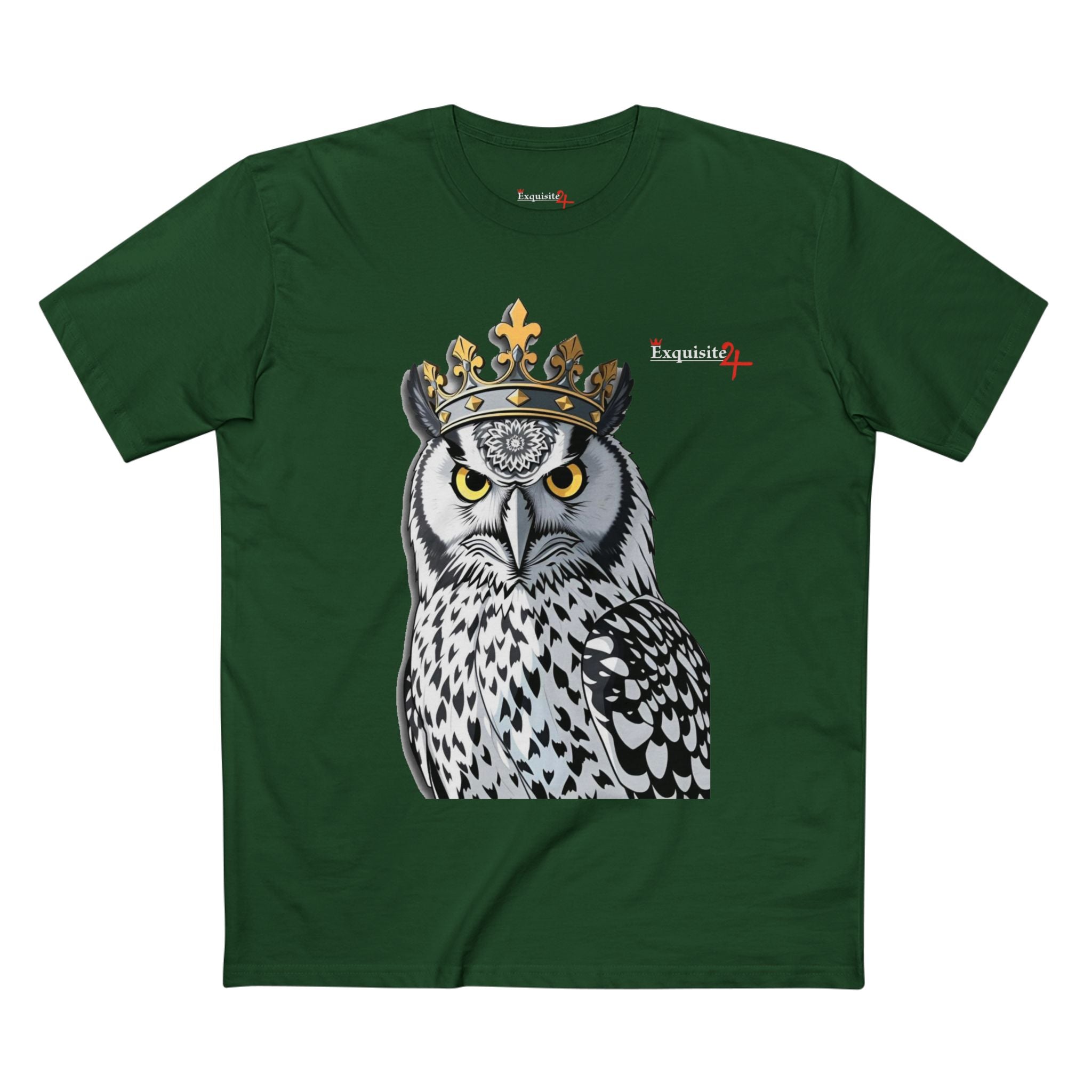 White Crowned Owl Graphic Tee
