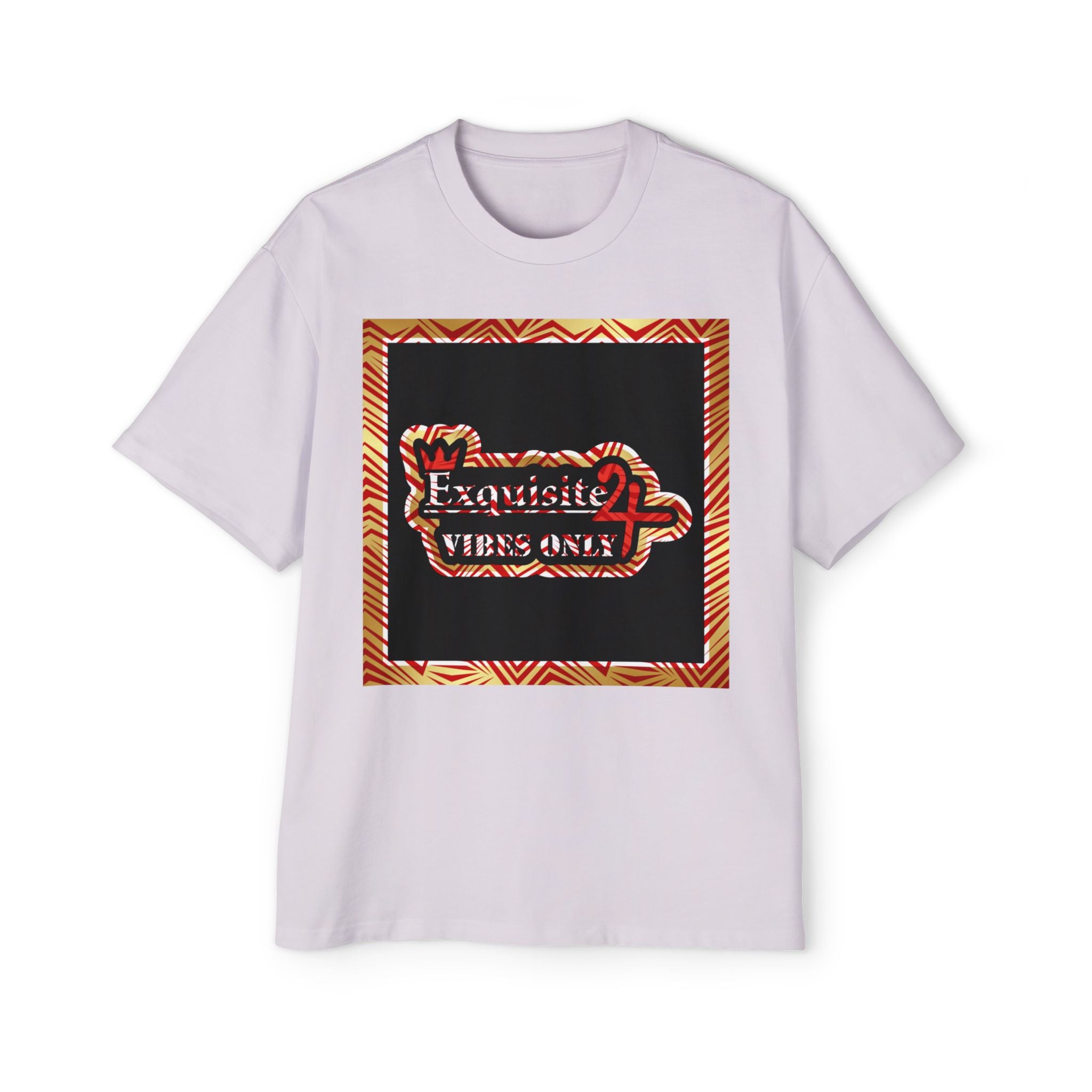 Exquisite 24 Vibes Only Patterned Frame Tee