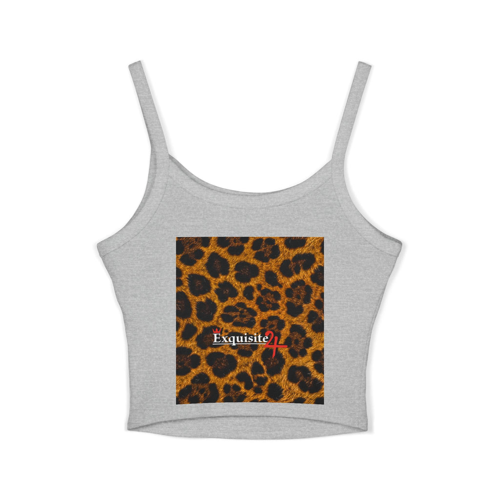 Exquisite 24 Leopard Print Women's Spaghetti Tank
