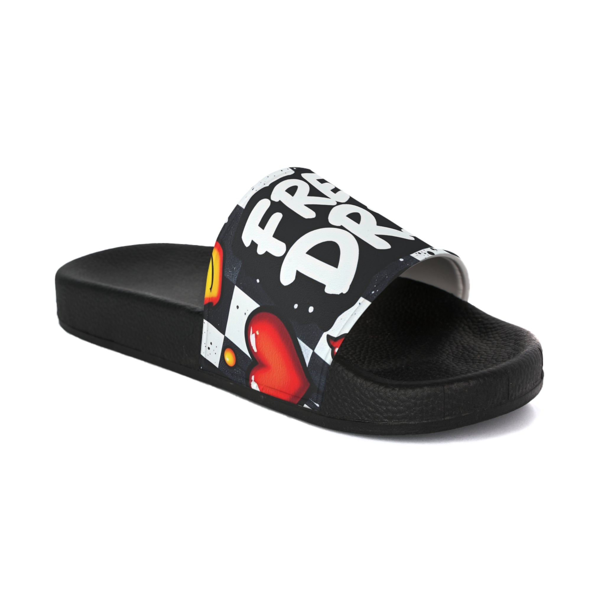 Fresh Drip Slide Sandals — Men's Graphic Pool & Beach Slides