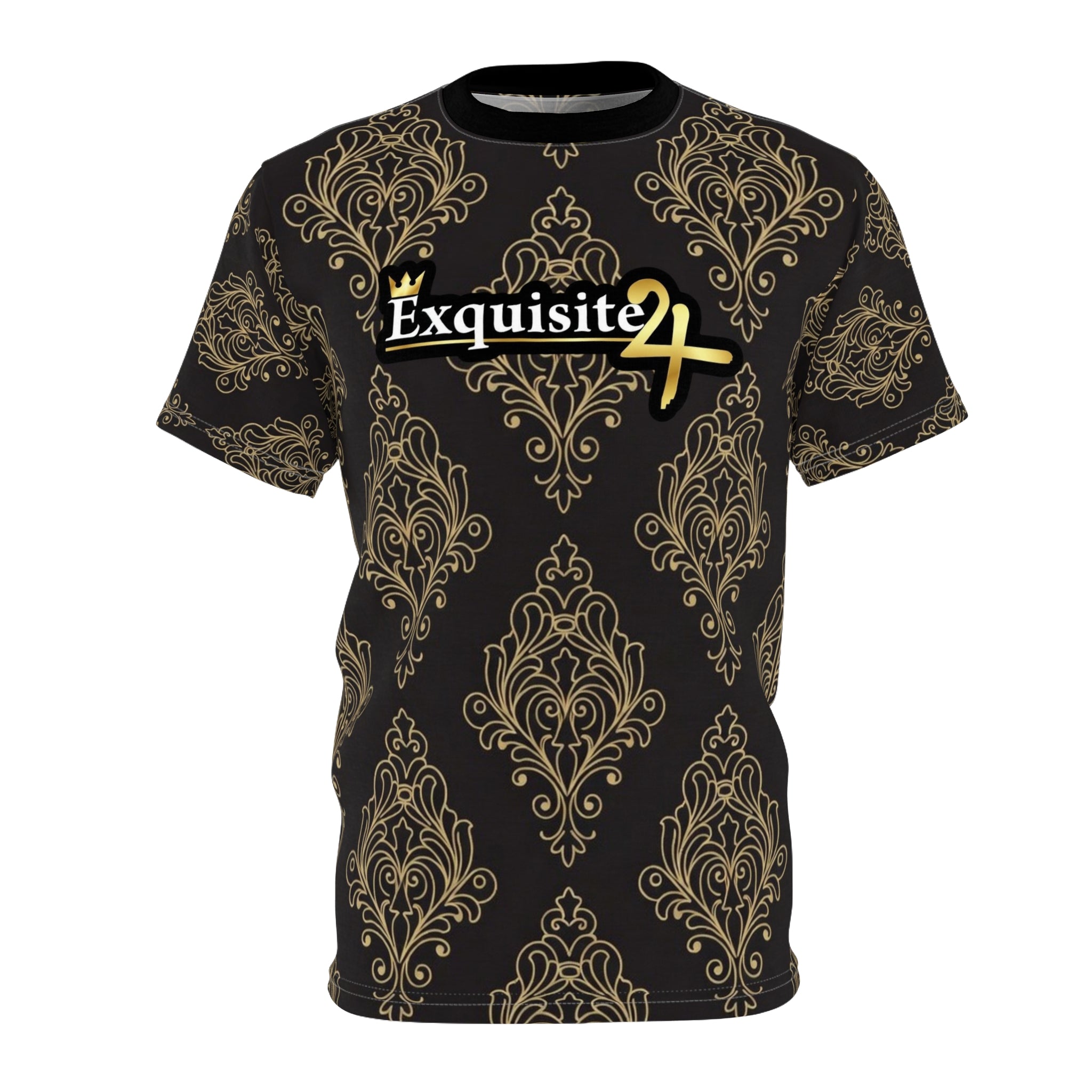 Exquisite 24 Gold Damask Tee