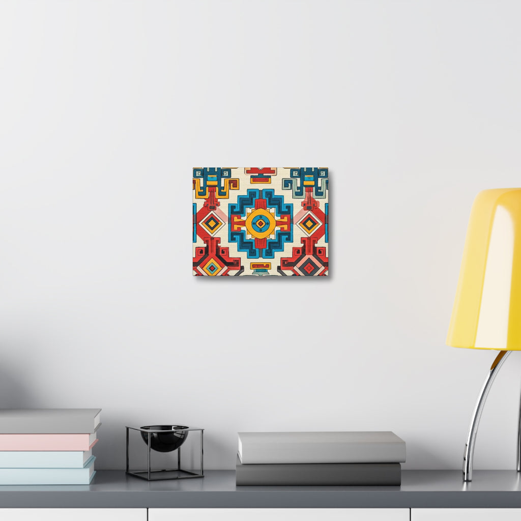 Southwestern Geometric Canvas Print