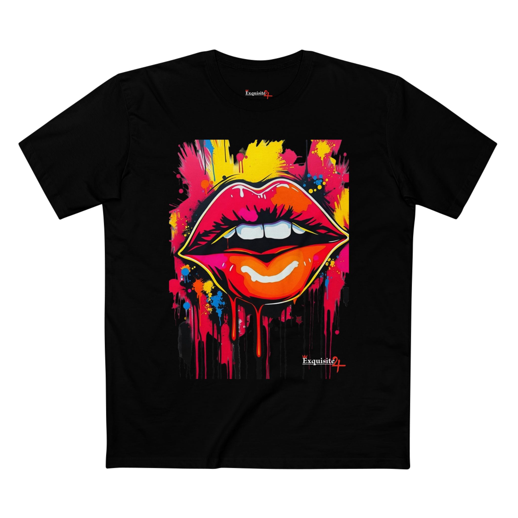 Graffiti Lip Graphic Tee