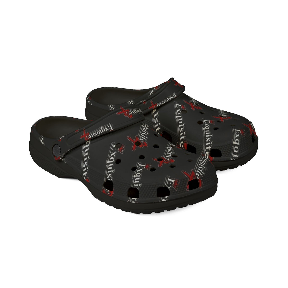 Black Exquisite 24 Pattern EVA Clog