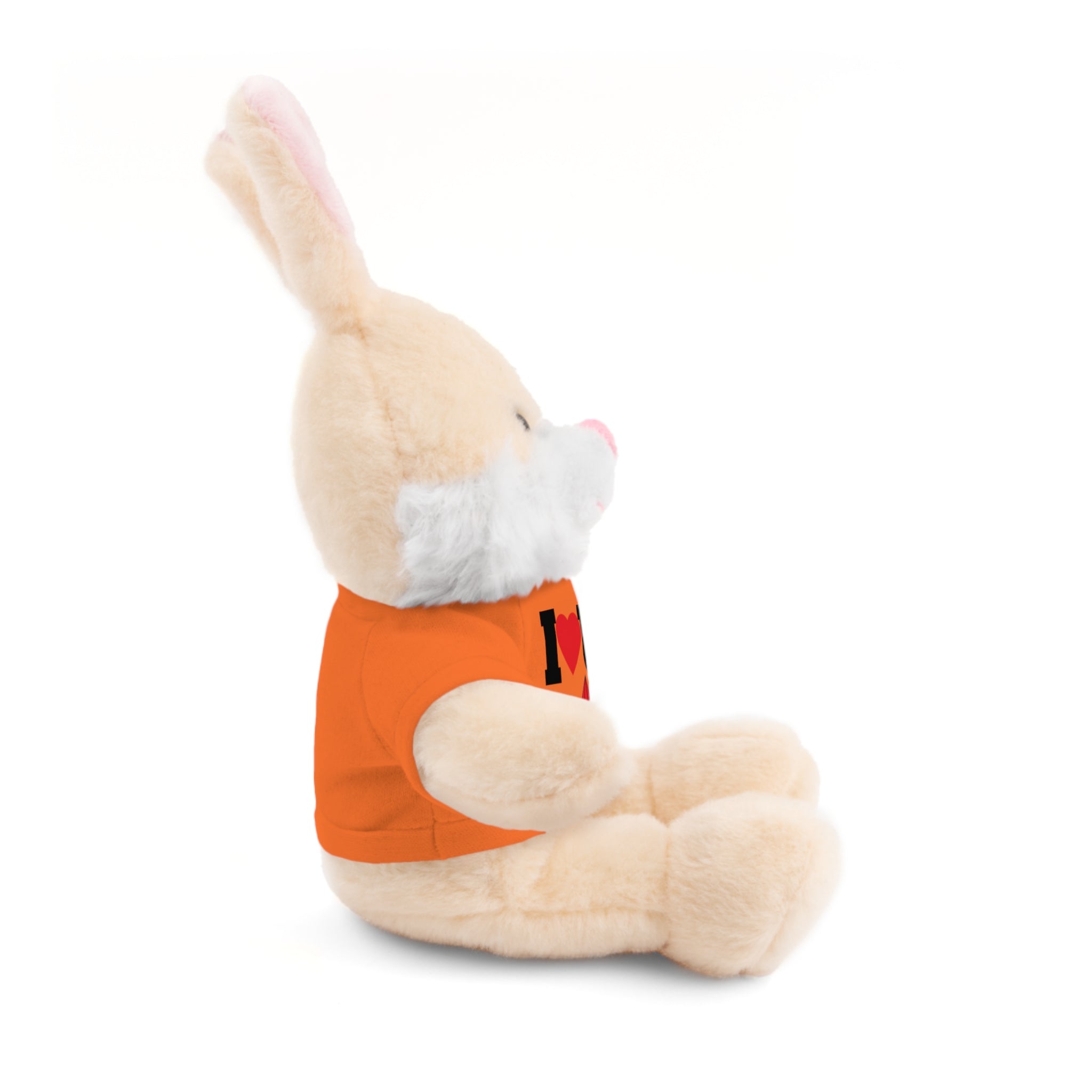 Plush Bear with Branded Tee – Red Diamond and Blue Roses Teddy