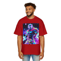Graphic Tee — Retro Cyberhero Oversized Tee