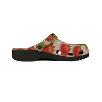 Strawberry Print EVA Foam Clogs