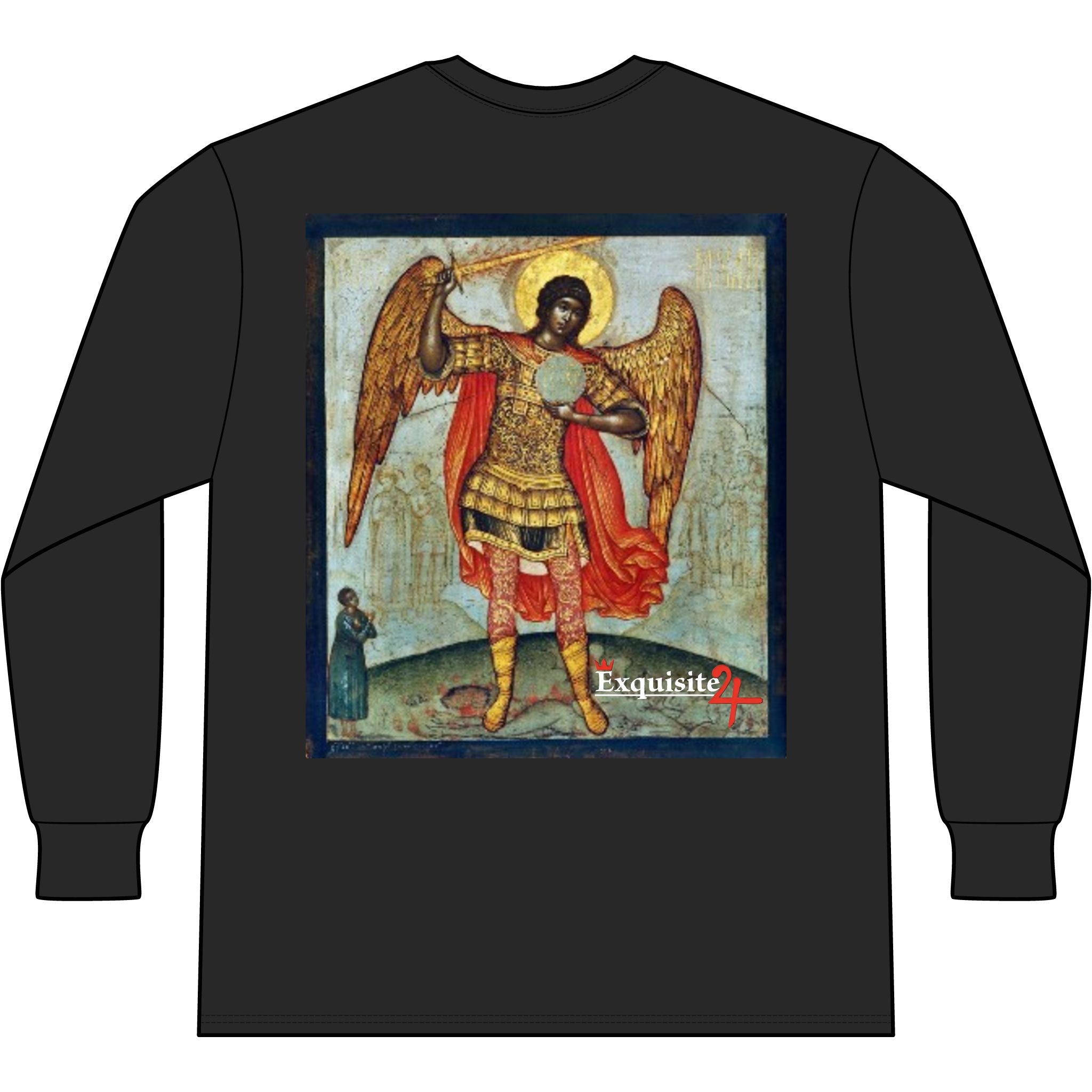 Heavenly Guardian Vintage Long Sleeve Tee