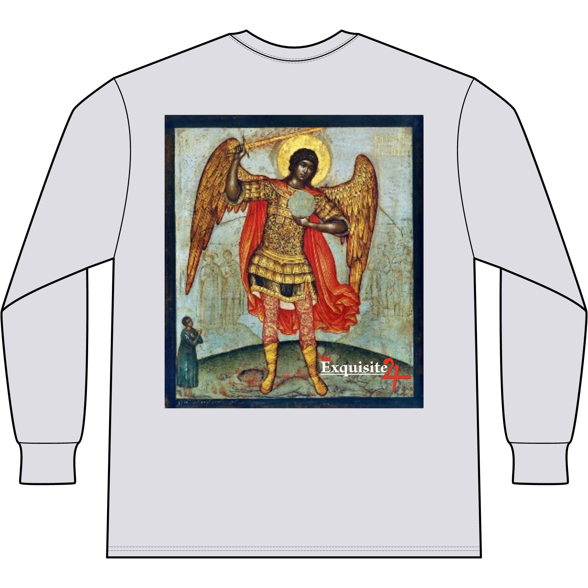 Heavenly Guardian Vintage Long Sleeve Tee