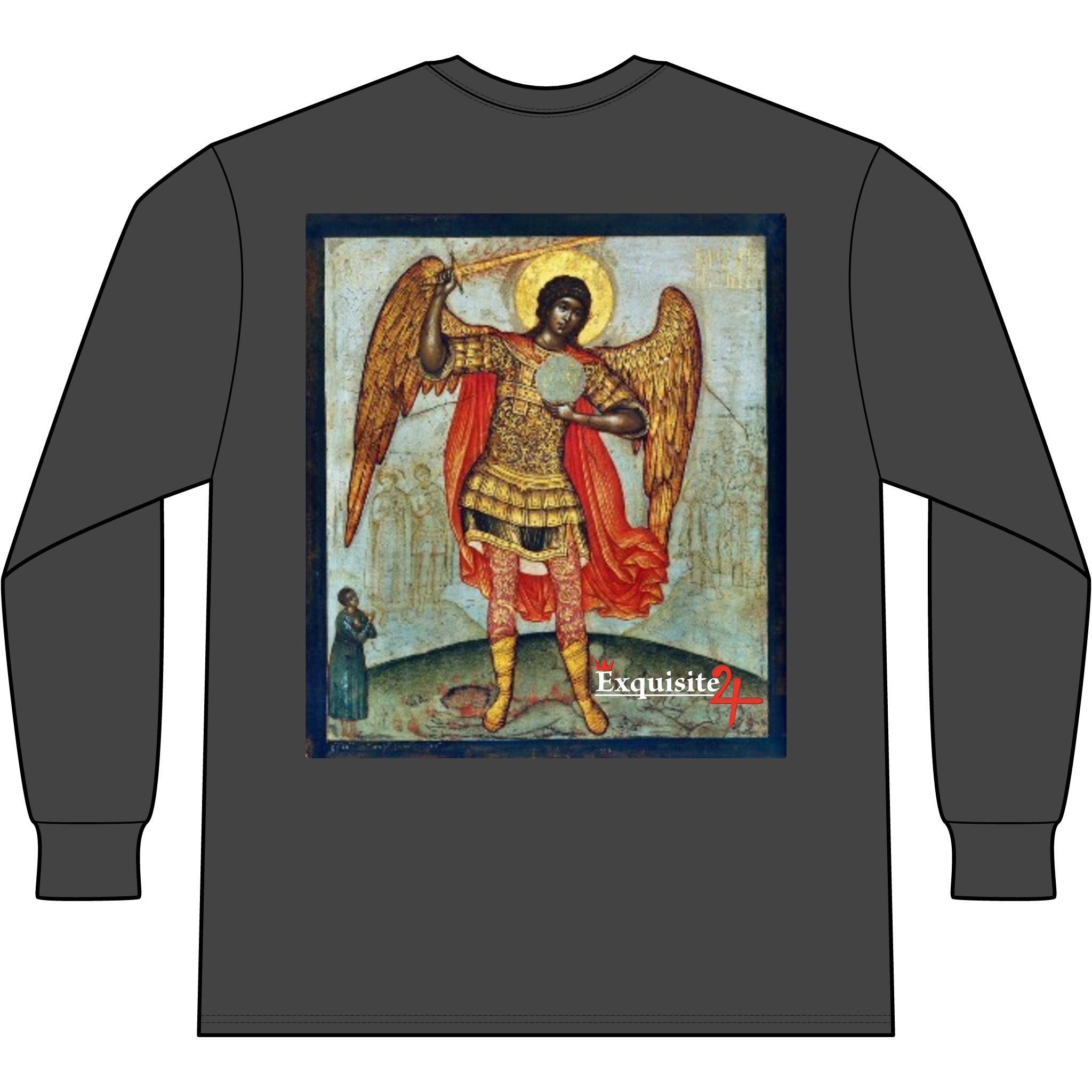 Heavenly Guardian Vintage Long Sleeve Tee