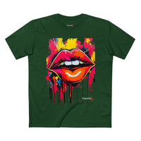 Graffiti Lip Graphic Tee