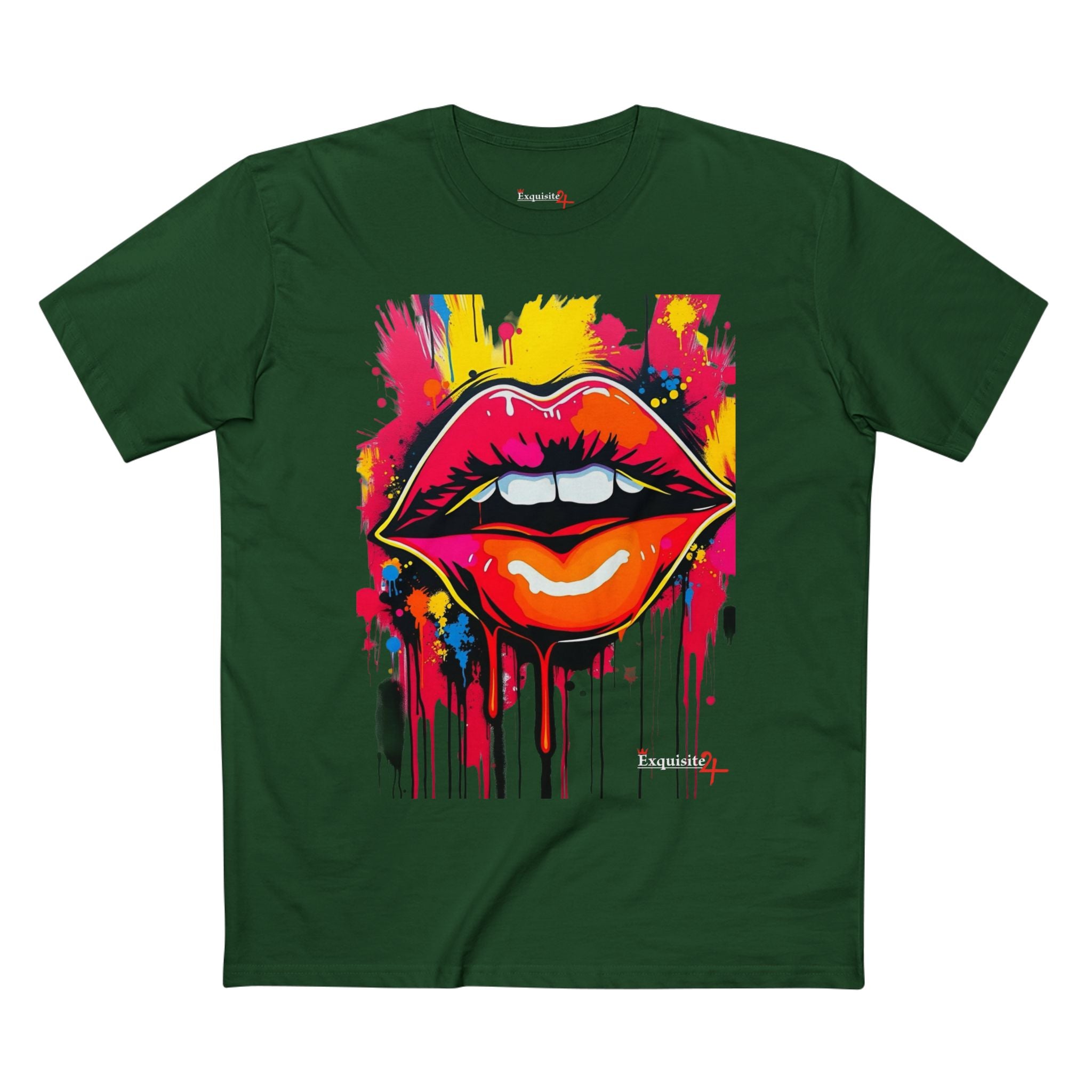 Graffiti Lip Graphic Tee