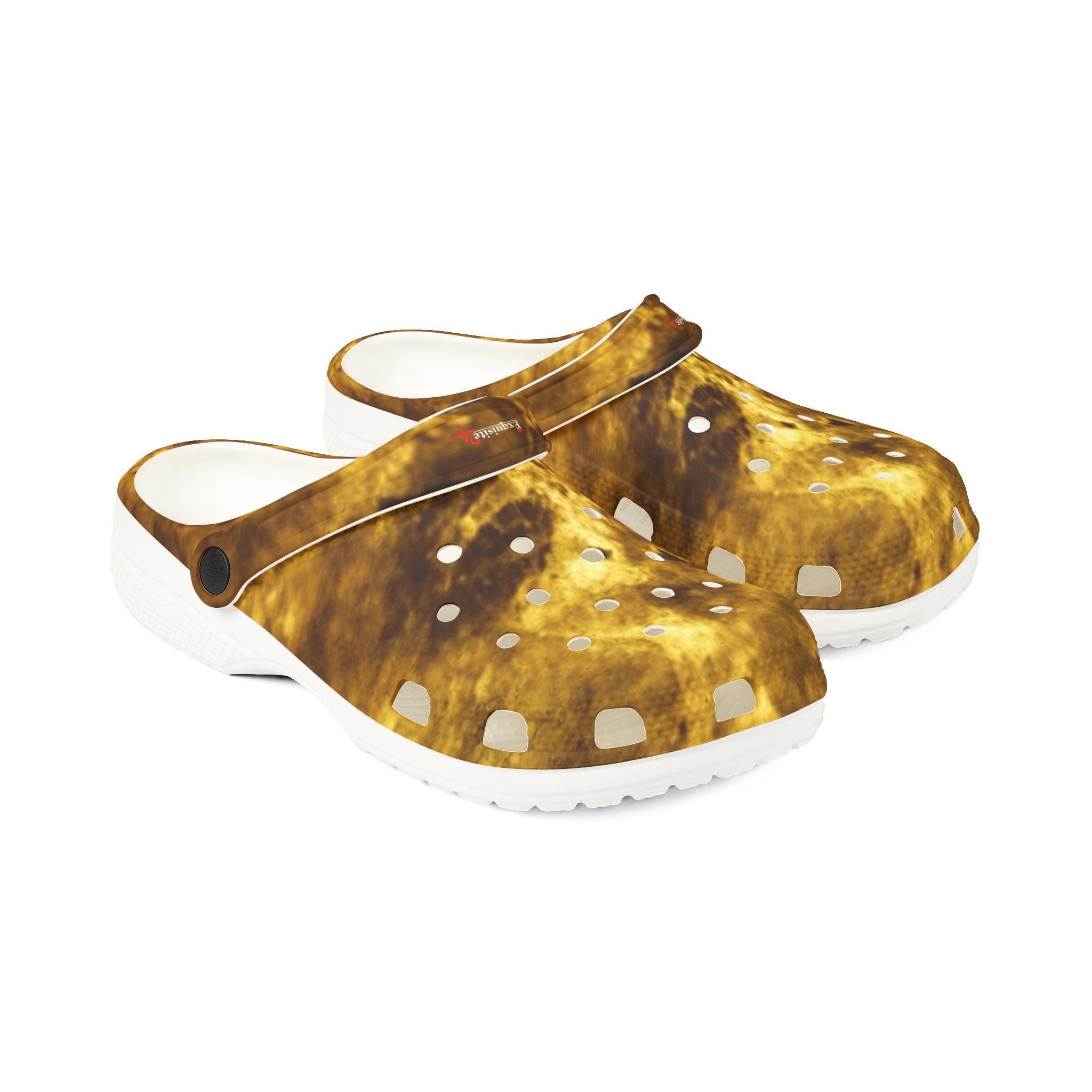Golden Marble EVA Foam Clogs